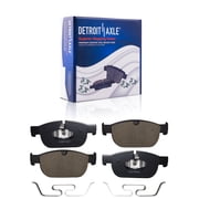 Detroit Axle - Front Brake Pads for Volvo S60 S90 XC60 XC90, V60 V90 Cross Country Recharge, C40 XC40 Rechange, Ceramic Brake Pads