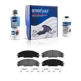 thumbnail image 1 of Detroit Axle - Front Brake Pads for 2008-2011 Ford Focus Ceramic Brake Pads with Hardware 2009 2010 Replacement, 1 of 8