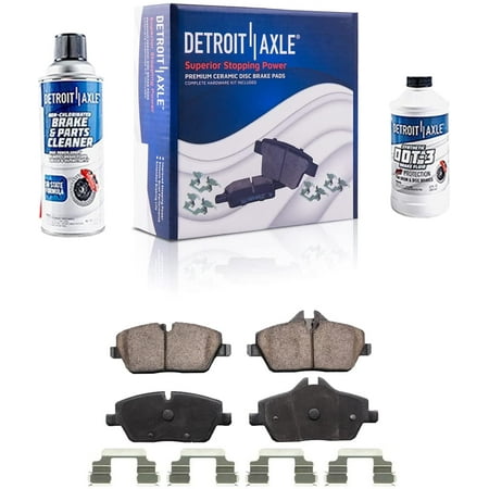 Detroit Axle - Front Ceramic Brake Pads for 2007-2024 Mini Cooper