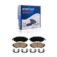 thumbnail image 1 of Detroit Axle - Front Brake Pads for Chevy Aveo Aveo5 Optra Spark EV Pontiac G3 Wave Wave5 Suzuki Forenza Swift+ Reno Ceramic Brake Pads Replacement, 1 of 7