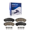 thumbnail image 1 of Detroit Axle - Front Brake Pads for Ford 2019-2023 Ranger Bronco, 2020 2021 2022 Ceramic Brake Pads with Hardware Set Replacement, 1 of 7