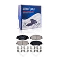 thumbnail image 1 of Detroit Axle - Front Brake Pads for Honda Accord Civic CR-V CR-Z Element Pilot Fit Acura ILX Ceramic Brake Pads w/Hardware Replacement, 1 of 7