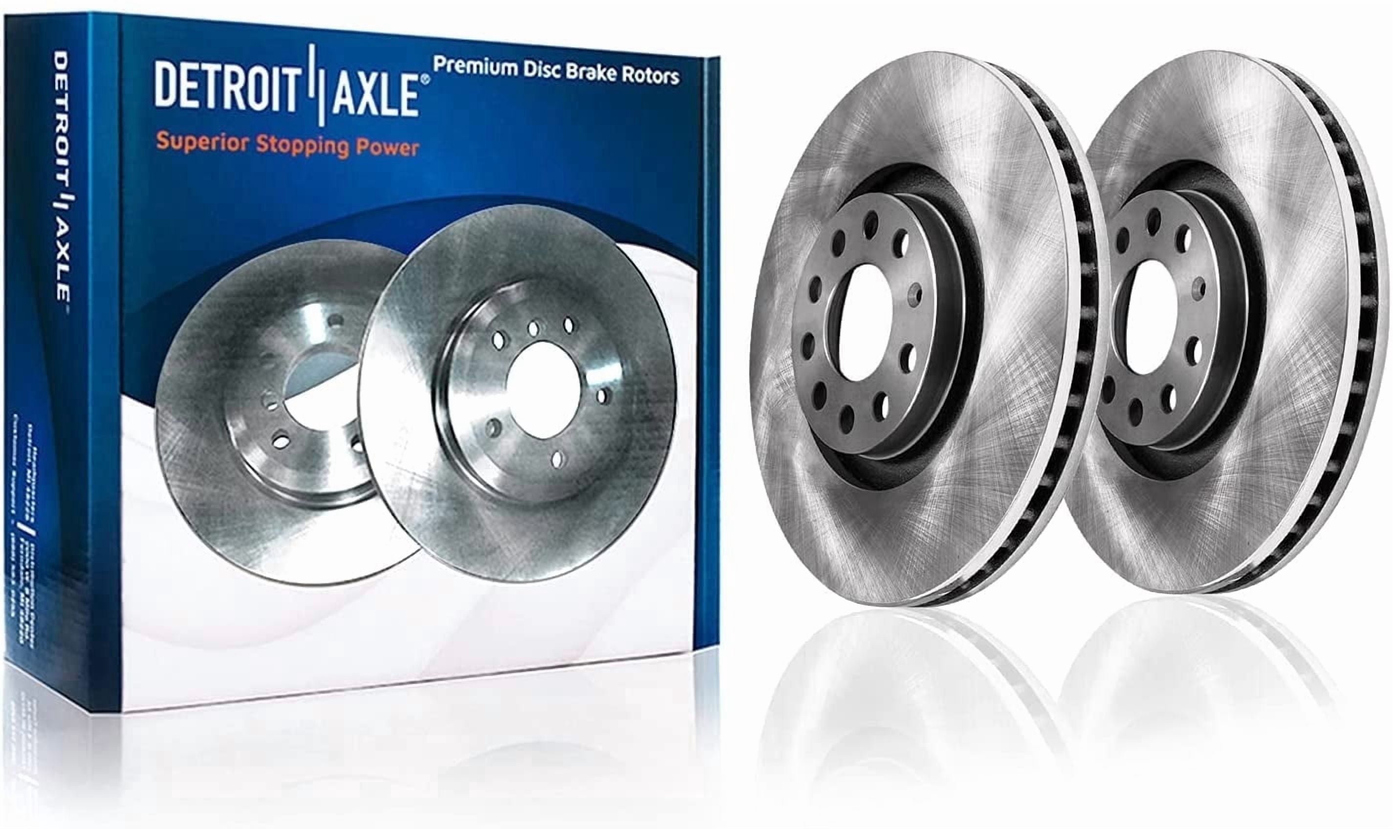 Free Shipping! Detroit Axle - Front Brake Rotors for Audi A3 TT Quattro ...