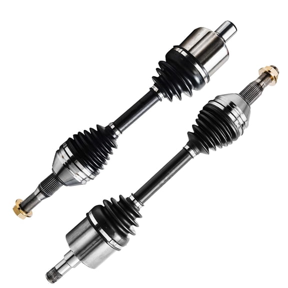 Detroit Axle - Front 2 CV Axle Shafts Assembly for Chevrolet Impala Monte Carlo Pontiac Grand Prix Buick Regal LaCrosse Allure Century Olds Silhouette Intrigue