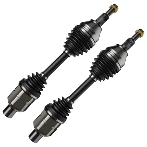 Detroit Axle - 2pc Front CV Axle Shafts for 2012-2022 Ram 1500, 2019-2020 1500 Classic, CV Axle Shafts Assembly 2020 Replacement