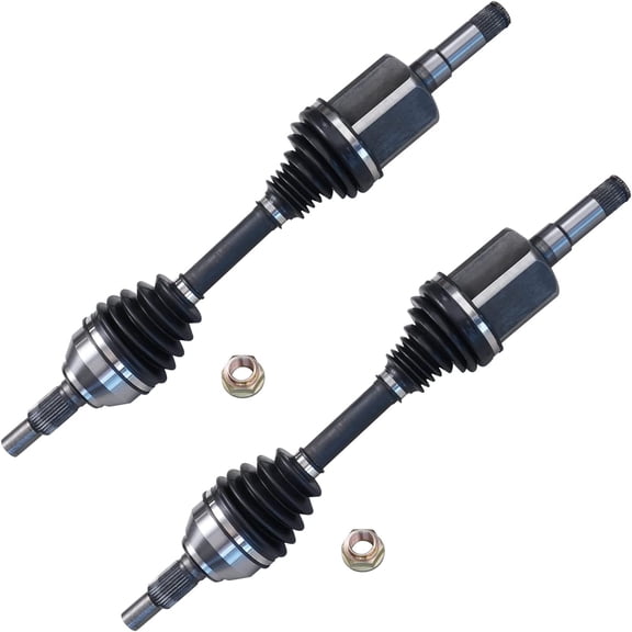 Detroit Axle - Front CV Axles for Chevy Malibu Impala Buick LaCrosse Regal Allure Cadillac XTS, Complete CV Axle Shafts Assembly Replacement