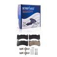 thumbnail image 1 of Detroit Axle - Front Ceramic Brake Pads for 2008-2014 Lexus IS F, 2018-2021 Subaru WRX STI, Ceramic Brake Pads with Hardware 2009 2010 2011 2012 2013 2019 2020 Replacement, 1 of 7
