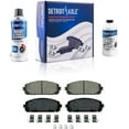 thumbnail image 1 of Detroit Axle - Front Ceramic Brake Pads Cleaner & Fluid Replacement for 2014-2015 Jeep Cherokee, 1 of 6