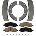 thumbnail image 1 of Detroit Axle - Front Ceramic Brake Pads + Rear Brake Shoes Replacement for Dodge Ram 1500 Durango Chrysler Aspen - 4pc Set, 1 of 1