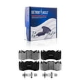 thumbnail image 1 of Detroit Axle - Front Ceramic Brake Pads w/Hardware Replacement for 2010-2021 Land Rover Range Rover/Range Rover Sport, 1 of 7