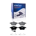 thumbnail image 1 of Detroit Axle - Front Ceramic Brake Pads for Volkswagen Jetta Beetle Golf Passat Seat Leon Toledo Audi TT Quattro - 2pc Set, 1 of 7