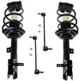 thumbnail image 1 of Detroit Axle - 4pc Front Struts Kit for 09-12 Dodge Caliber, 2 Struts & Coil Spring 2 Stabilizer Sway Bar End Links 2009 2010 2011 2012 Replacement Suspension, 1 of 7