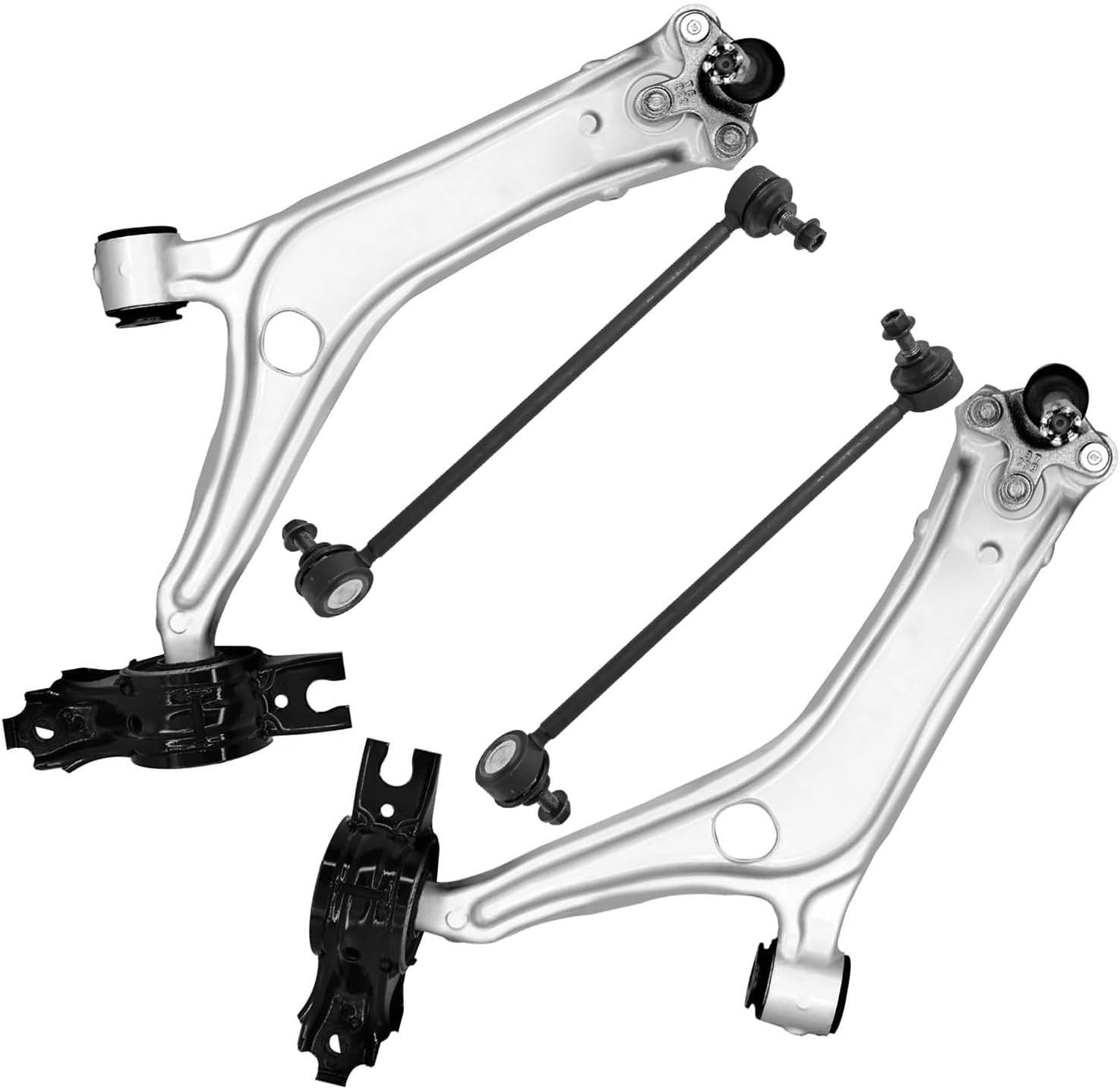 Detroit Axle - Front Control Arms Kit for 2018 2019 2020 2021 2022 Honda Accord, 2 Lower Control Arms with Ball Joint 2 Stabilizer Sway Bar End Links Replacement