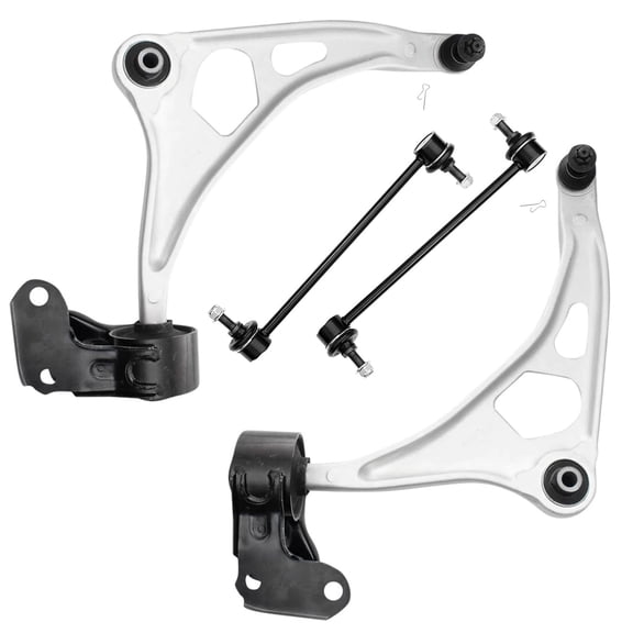 Detroit Axle - Front Control Arms Sway Bars for 2018-2024 Honda Odyssey, 2 Lower Control Arm with Ball Joints 2 Stabilizer Sway Bars 2019 2020 2021 2022 2023