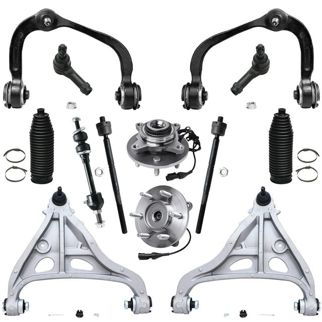 Detroit Axle Front Control; Arms, Tie Rods, Sway Bars, Fit 20062008