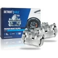 thumbnail image 1 of Detroit Axle - Front Disc Brake Calipers w/Brackets Replacement for 2012 Hyundai Veloster - 2pc Set, 1 of 7
