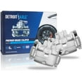 thumbnail image 1 of Detroit Axle - Front Disc Brake Calipers w/Brackets Replacement for 2013-2021 Nissan Altima, 2014-2017 Leaf - 2pc Set, 1 of 7