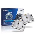 thumbnail image 1 of Detroit Axle - Front Disc Brake Calipers w/Brackets Replacement for Chevrolet Tahoe Silverado GMC Sierra 1500 Yukon - 2pc Set, 1 of 7