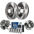 thumbnail image 1 of Detroit Axle - Front Disc Brake Rotors Wheel Hubs Lug Nuts Replacement for Chevy Impala Equinox Malibu Buick Regal LaCrosse Fits select: 2010-2017 CHEVROLET EQUINOX LT, 2015 CHEVROLET MALIBU 1LT, 1 of 6