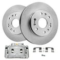 thumbnail image 1 of Detroit Axle - Front Disc Rotors Right Brake Caliper for 05-08 Chevrolet Silverado GMC Sierra 07-08 Suburban 1500 Tahoe Avalanche Yukon XL Cadillac Escalade: 12.99" Rotor, 1 of 6