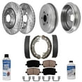 thumbnail image 1 of Detroit Axle Brake System Replacement Kit for 2003-2008 Toyota Corolla, Includes Front Rotors, 1 of 7