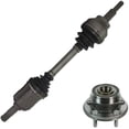 thumbnail image 1 of Detroit Axle - Front Left CV Axle Shaft Wheel Hub & Bearing for 2011-2021 Jeep Grand Cherokee Dodge Durango, 1 of 7