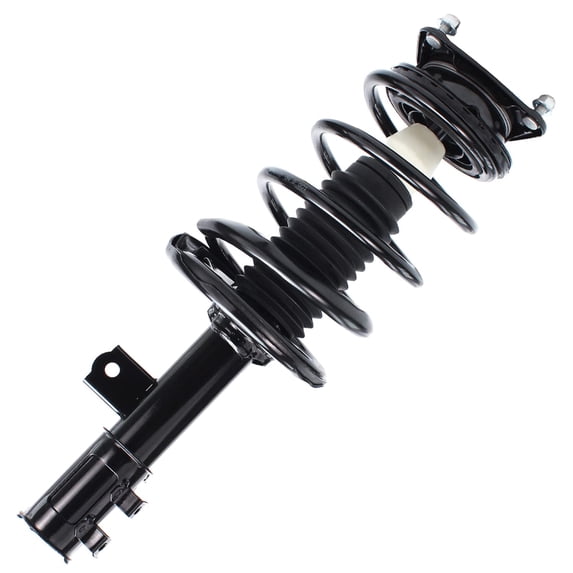 Detroit Axle - Front Strut for Hyundai 2007 2008 2009 2010 Elantra, Driver Left Side Ready Strut with Coil Spring Replacement Suspension Quick Install Ready