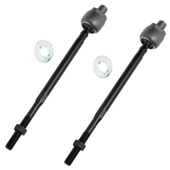 Detroit Axle - Front Driver and Passenger Side Inner Tie Rod End Links Replacement for Nissan 200SX NX Sentra - 2pc Set Fits select: 1999 NISSAN SENTRA BASE/XE/GXE, 1998 NISSAN SENTRA XE/GXE
