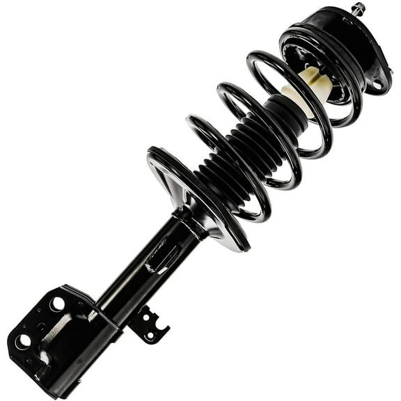 Detroit Axle - Front Driver Side Strut w/Coil Spring Assembly Replacement for 2003-2008 Toyota Matrix Pontiac Vibe
