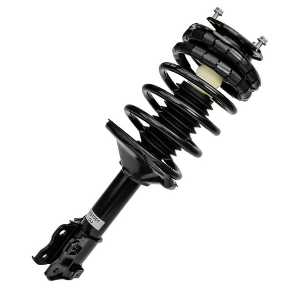 Detroit Axle - Front Driver Side Strut w/ Coil Spring Replacement for 1993-1998 Mercury Villager Nissan Quest