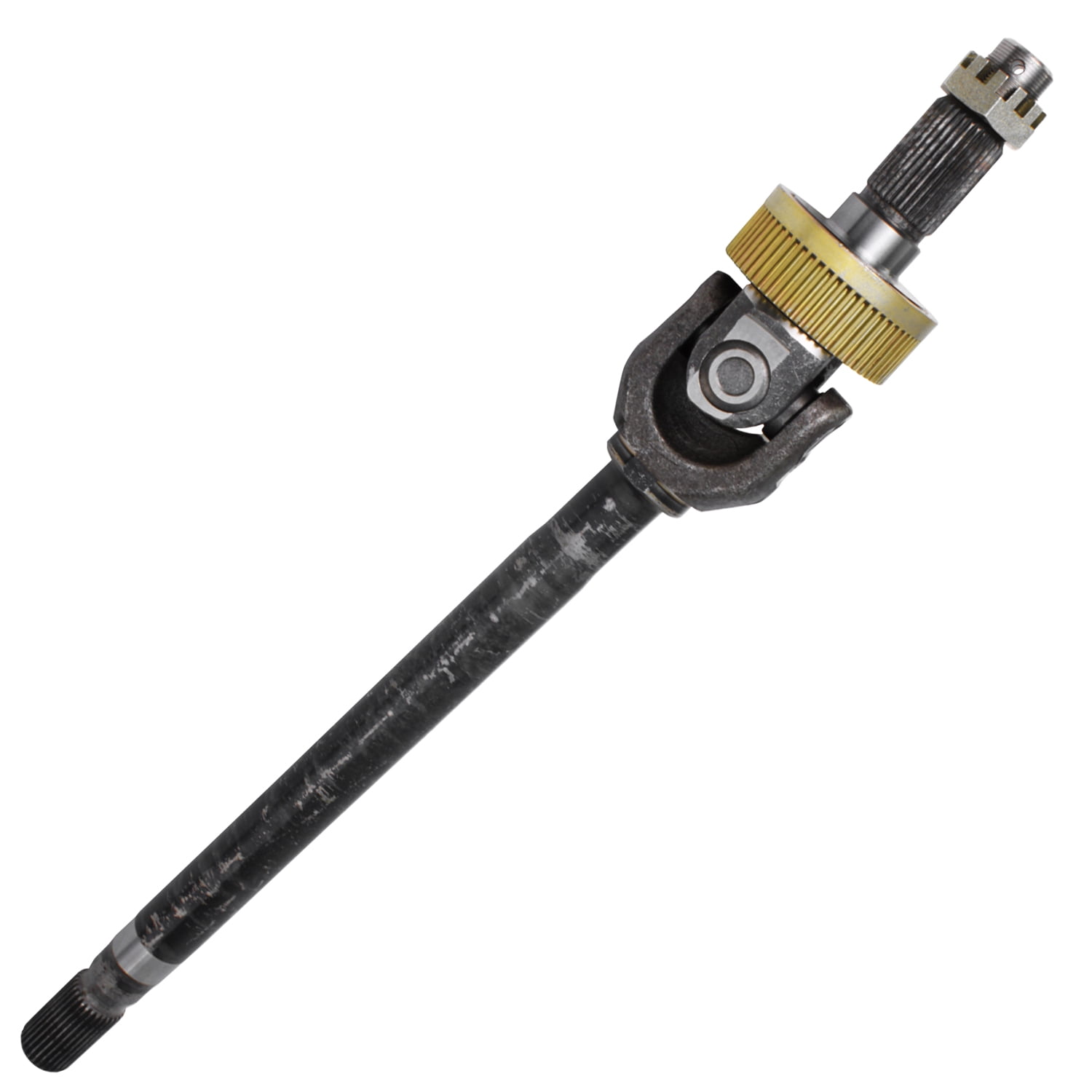Detroit Axle - Front Driver Side U-Joint Axle Assembly Replacement for Dodge Ram 1500 2500