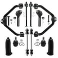 thumbnail image 1 of Detroit Axle - Front End 12pc Suspension Kit for Ford Ranger Mazda B3000 B4000, 2 Upper Control Arms 2 Lower Ball Joints Inner and Outer 4 Tie Rods 2 Boots 2 Sway Bars Replacement, 1 of 9