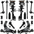 thumbnail image 1 of Detroit Axle - Front End 14pc Suspension Kit for Chevy Impala Monte Carlo Buick LaCrosse Regal Century Allure, Struts Control Arm w/Ball Joints Tie Rods Front and Rear Sway Bars Replacement, 1 of 7
