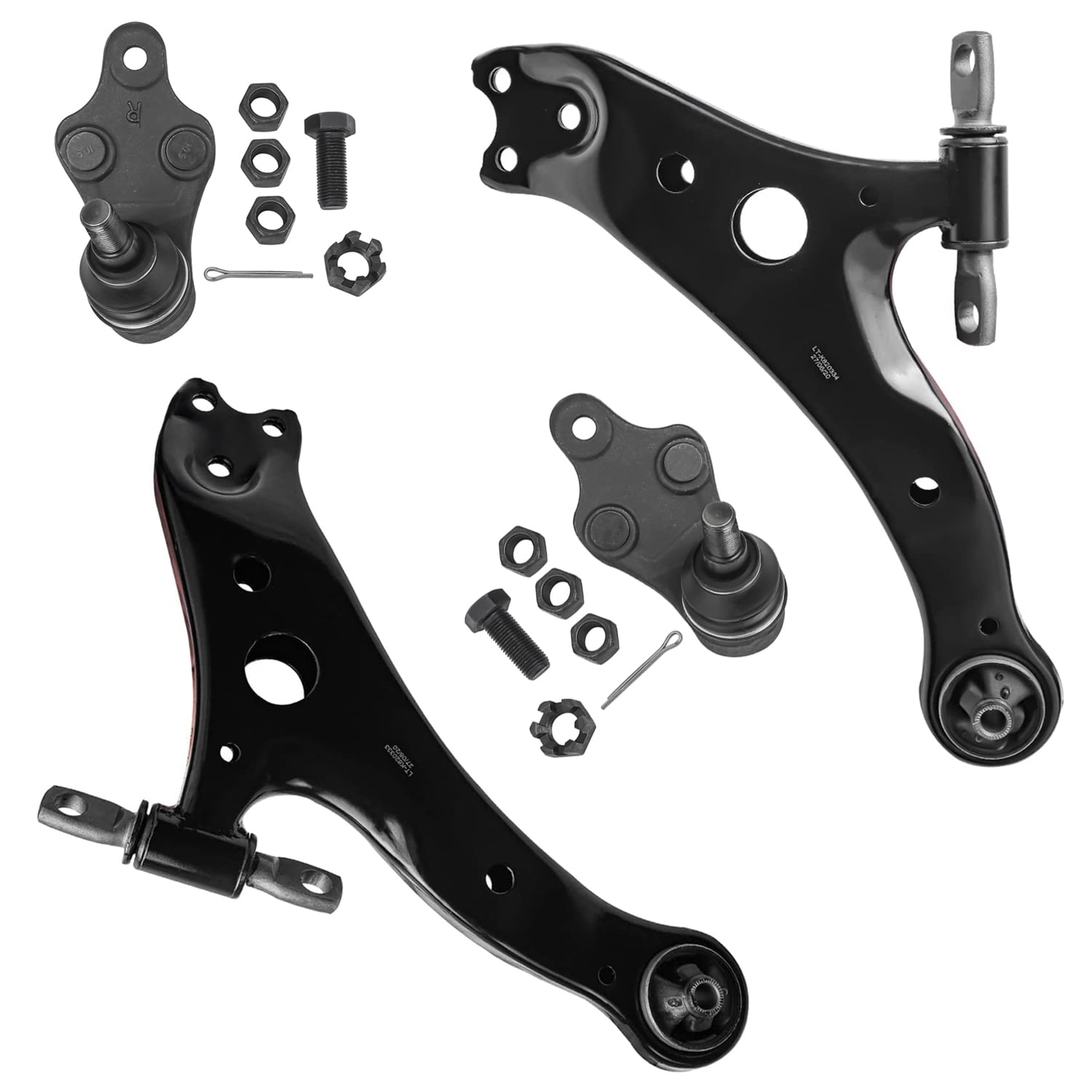 Detroit Axle Front End 4pc Suspension Kit for Toyota Camry Avalon Lexus ES300h ES350, 2 Lower