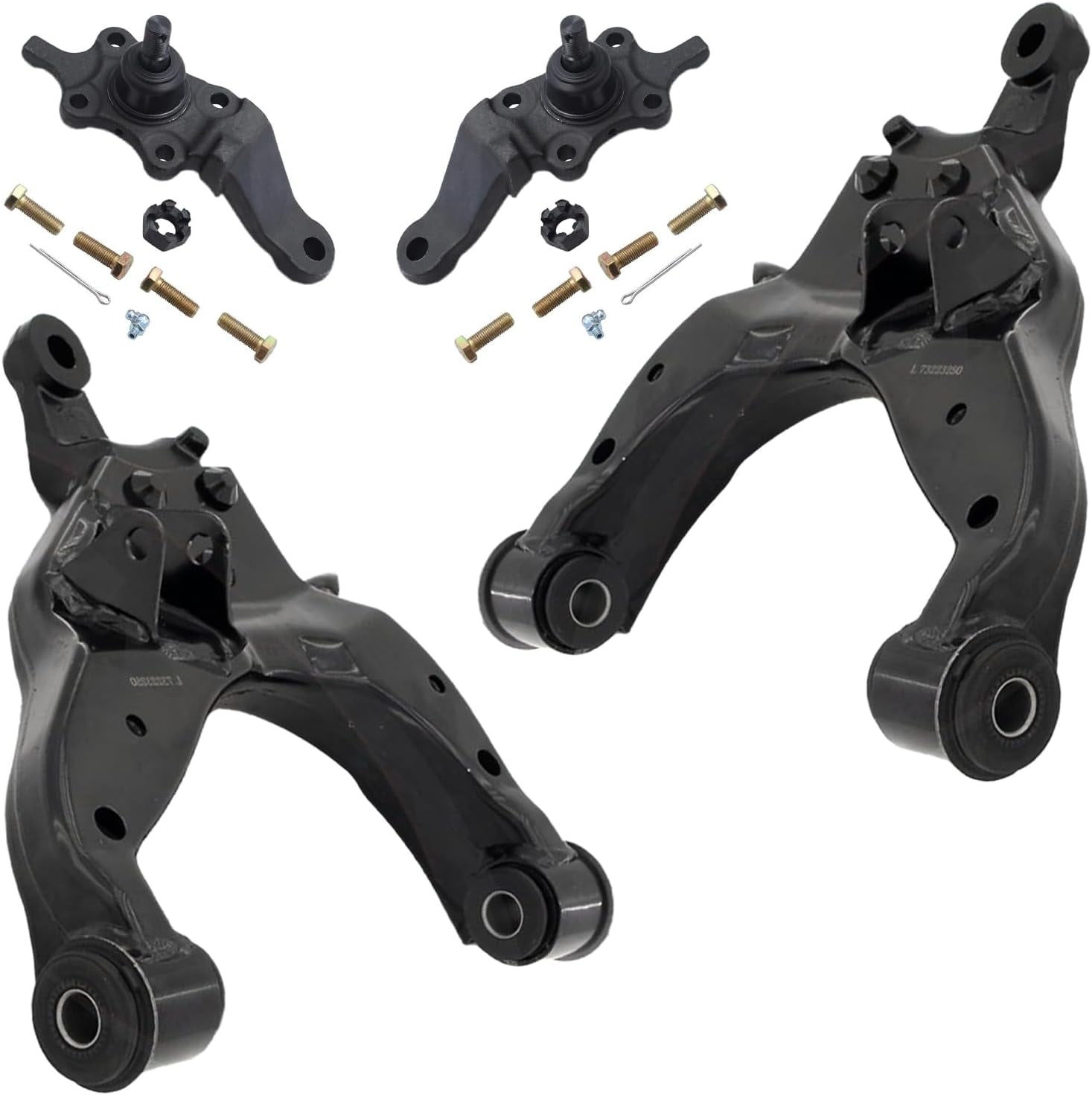 Detroit Axle - Front End Control Arms Kit for Toyota 1996-2002 4Runner 2 Lower Control Arms Assembly 2 Lower Ball Joints 1997 19998 1999 2000 2001 Replacement