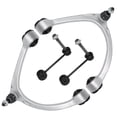thumbnail image 1 of Detroit Axle - Front End Control Arms Sway Bars for 2001-2006 Lexus LS430, 2 Upper Control Arms with Ball Joints Assembly 2 Stabilizer Sway Bar End Links Replacement, 1 of 7