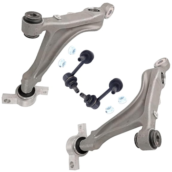 Detroit Axle - Front End Kit for Lexus GS300 GS350 IS250 IS300 IS350 RC300 RC350, 2 Lower Control Arms 2 Sway Bar Links