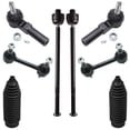 thumbnail image 1 of Detroit Axle - Front Inner Outer Tie Rod Ends, Rear Sway Bar Links Replacement for Saturn SC SC1 SC2 SL SL1 SL2 SW1 SW2 - 8pc Set Fits select: 2001 SATURN SW1 POSTAL UNIT, 1 of 7