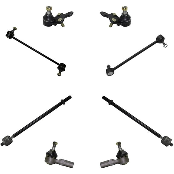 Detroit Axle - Front Inner Outer Tie Rods + Sway Bar Links + Lower Ball Joints Replacement for Lexus ES300 Toyota Avalon Camry Solara - 8pc Set Fits select: 2000 TOYOTA CAMRY CE/LE/XLE
