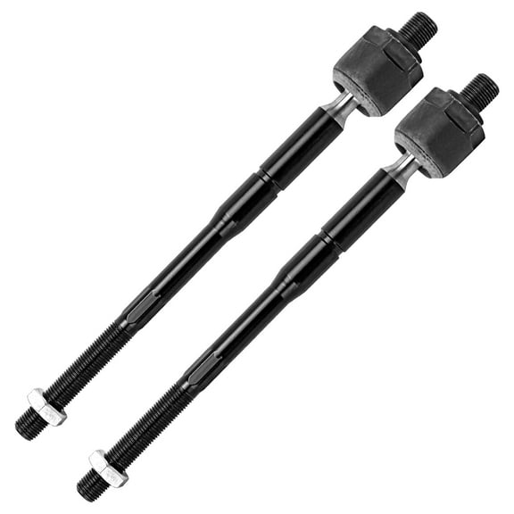 Detroit Axle - Front Inner Tie Rod End Links Assembly Replacement for Ford Explorer Police Interceptor Sedan Lincoln MKT - 2pc Set