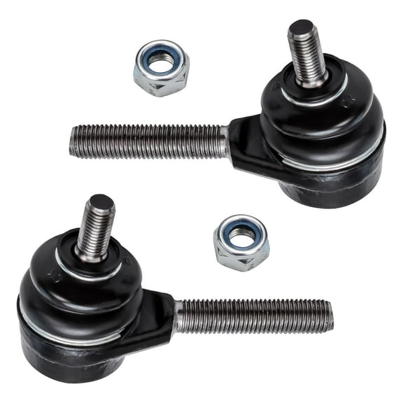 Detroit Axle - Front Inner Tie Rod Ends Replacement for 1984-1993 Mercedes-Benz 190E - 2pc Set