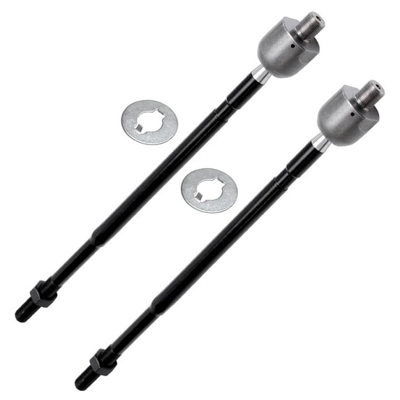 Detroit Axle - Front Inner Tie Rods Replacement for Ford Escort Mercury Tracer Mazda 323 Protege Fits select: 1992-1993 FORD ESCORT LX, 1991-1994 MAZDA PROTEGE DX