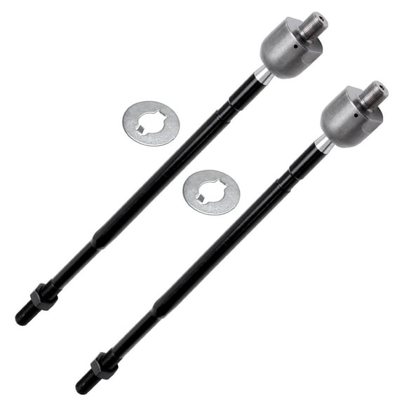 Detroit Axle - Front Inner Tie Rods Replacement for Ford Escort Mercury Tracer Mazda 323 Protege Fits select: 1992-1993 FORD ESCORT LX, 1991-1994 MAZDA PROTEGE DX