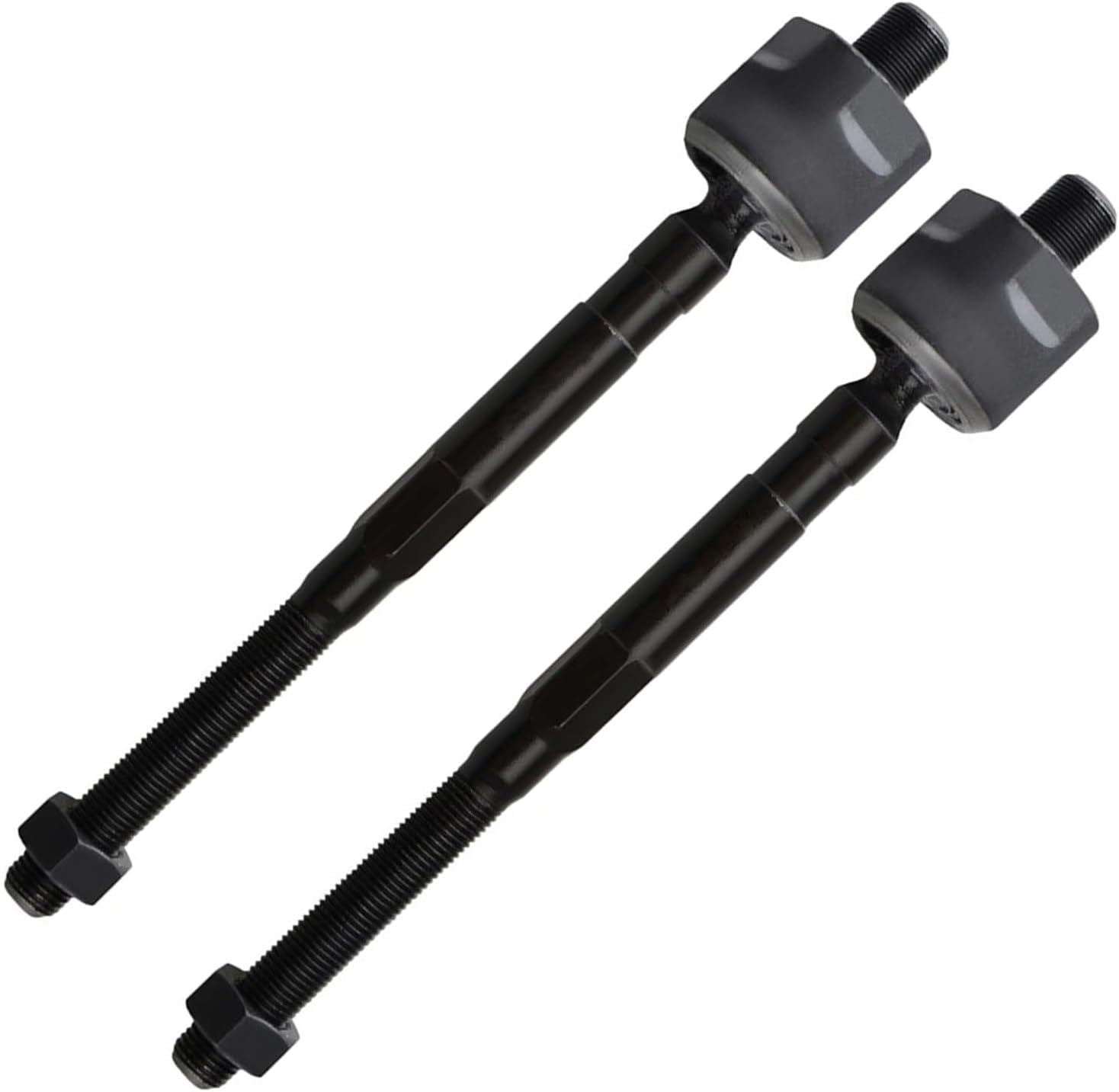 Detroit Axle - Front Inner Tie Rods for 2009 2010 2011 2012 2013 2014 Nissan Murano, Driver and Passenger Side Inner Tie Rod End Links Replacement