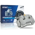 thumbnail image 1 of Detroit Axle - Front Left Brake Caliper for 2009-2018 Ram 1500, 2019-2022 1500 Classic 2009-2011 Dodge Dakota, Driver Side Disc Brake Caliper with Bracket Assembly Replacement, 1 of 1
