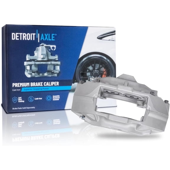 Detroit Axle - Front Left Brake Caliper for 2013-2019 Cadillac ATS CTS, 2016-2020 CT6, 2016 Chevrolet Camaro, Driver Side Disc Brake Caliper Replacement