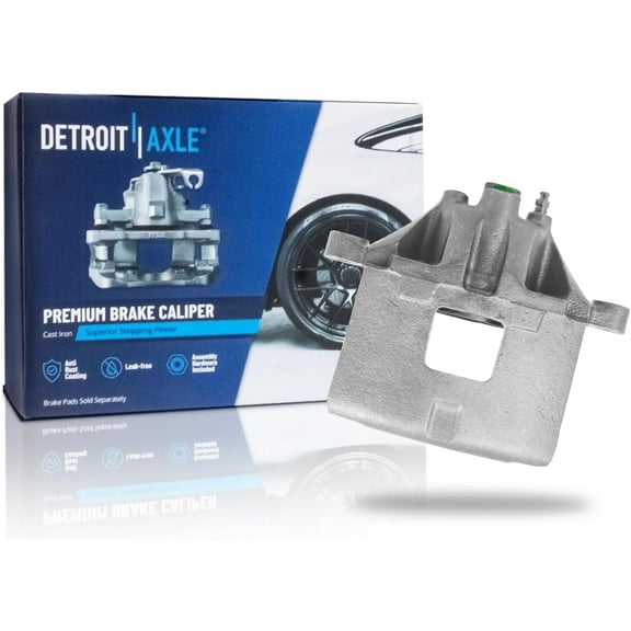 Detroit Axle - Front Left Brake Caliper for Chevrolet Impala Buick LeSabre Park Avenue Cadillac DeVille Seville Pontiac Bonneville Intrigue, Driver Side Disc Brake Caliper Replacement