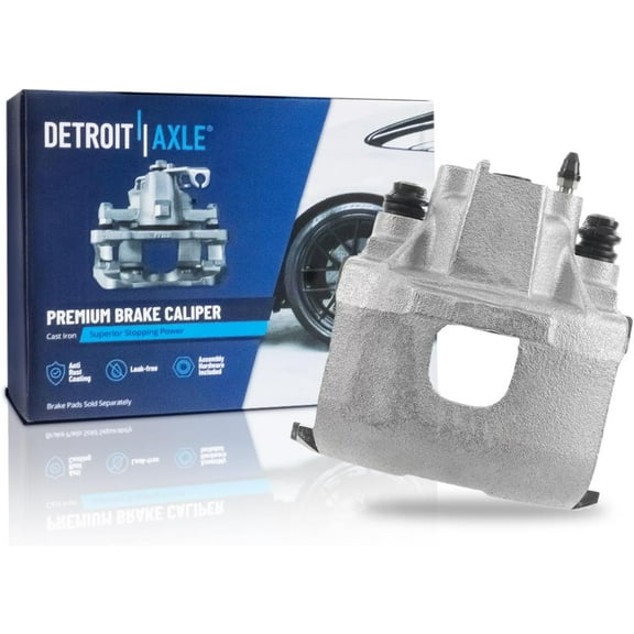 Detroit Axle - Front Left Brake Caliper for Chrysler Town & Country Voyager Dodge Grand Caravan Intrepid New Yorker LHS 300M Concorde Plymouth Prowler Eagle Vision, Disc Brake Caliper Replacement