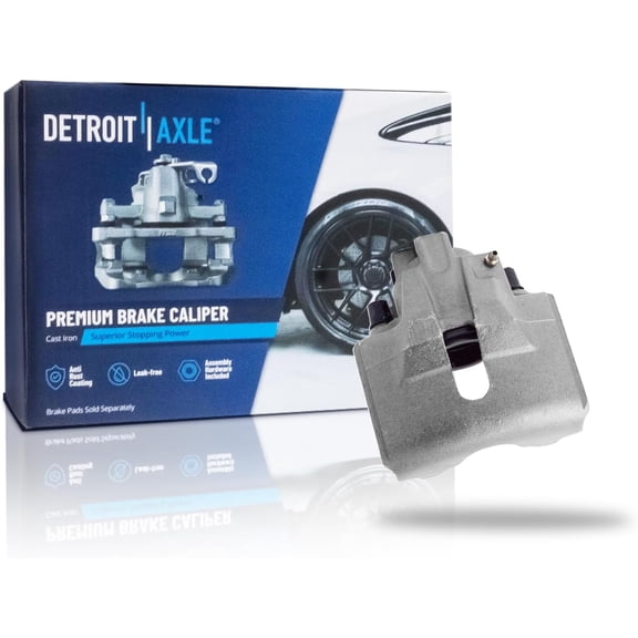 Detroit Axle - Front Left Brake Caliper for Ford 1995-1997 1999 Contour 1995-2000 Mercury Mystique 2002 Cougar, Driver Side Disc Brake Caliper Replacement