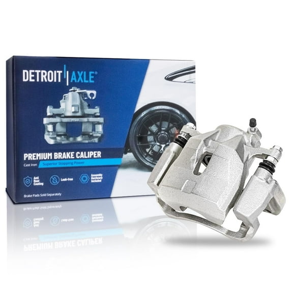 Detroit Axle - Front Left Brake Caliper for Toyota RAV4 Matrix Mirai Corolla iM Scion tC iM Pontiac Vibe Disc Brake Caliper with Bracket Driver Side Replacement